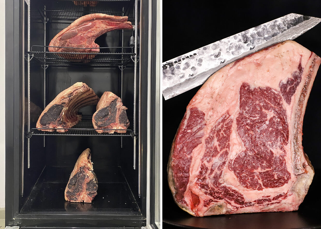 Dry Aged MaturaMeat®, câmara funcionando